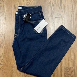 GRLFRND denim dark blue The Karolina jeans in size 30. Brand new with tags.